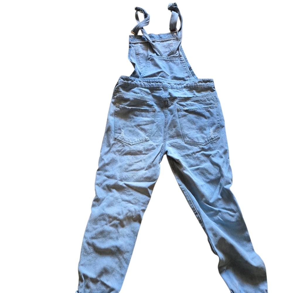 Forever 21 Light‎ Blue Denim Overalls 28